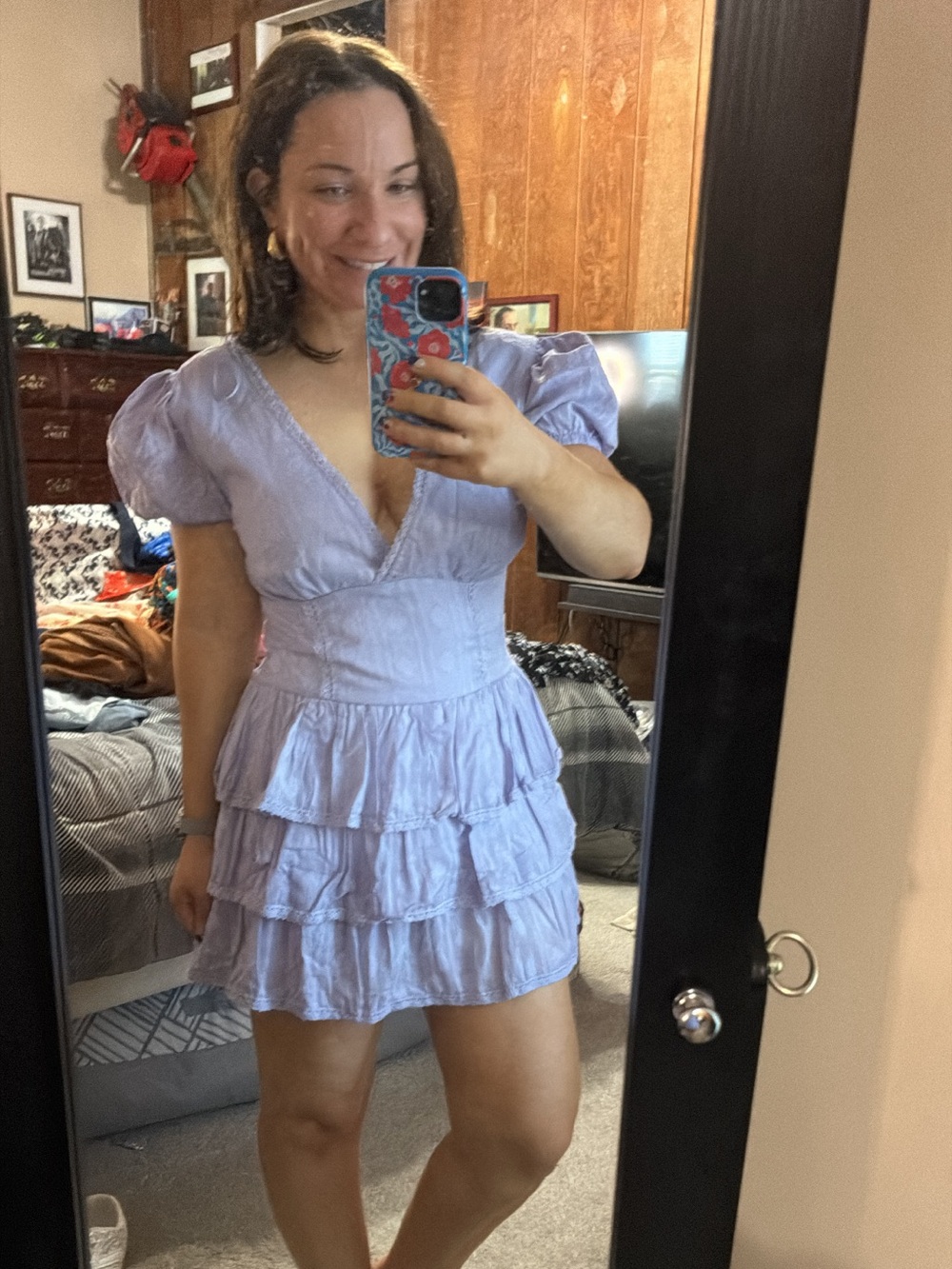 NWOT Day + moon purple romper